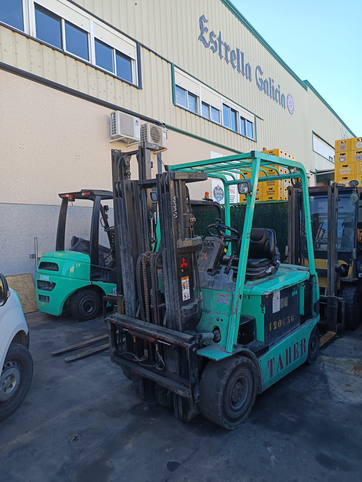 Carretilla elevadora segunda mano mitsubishi