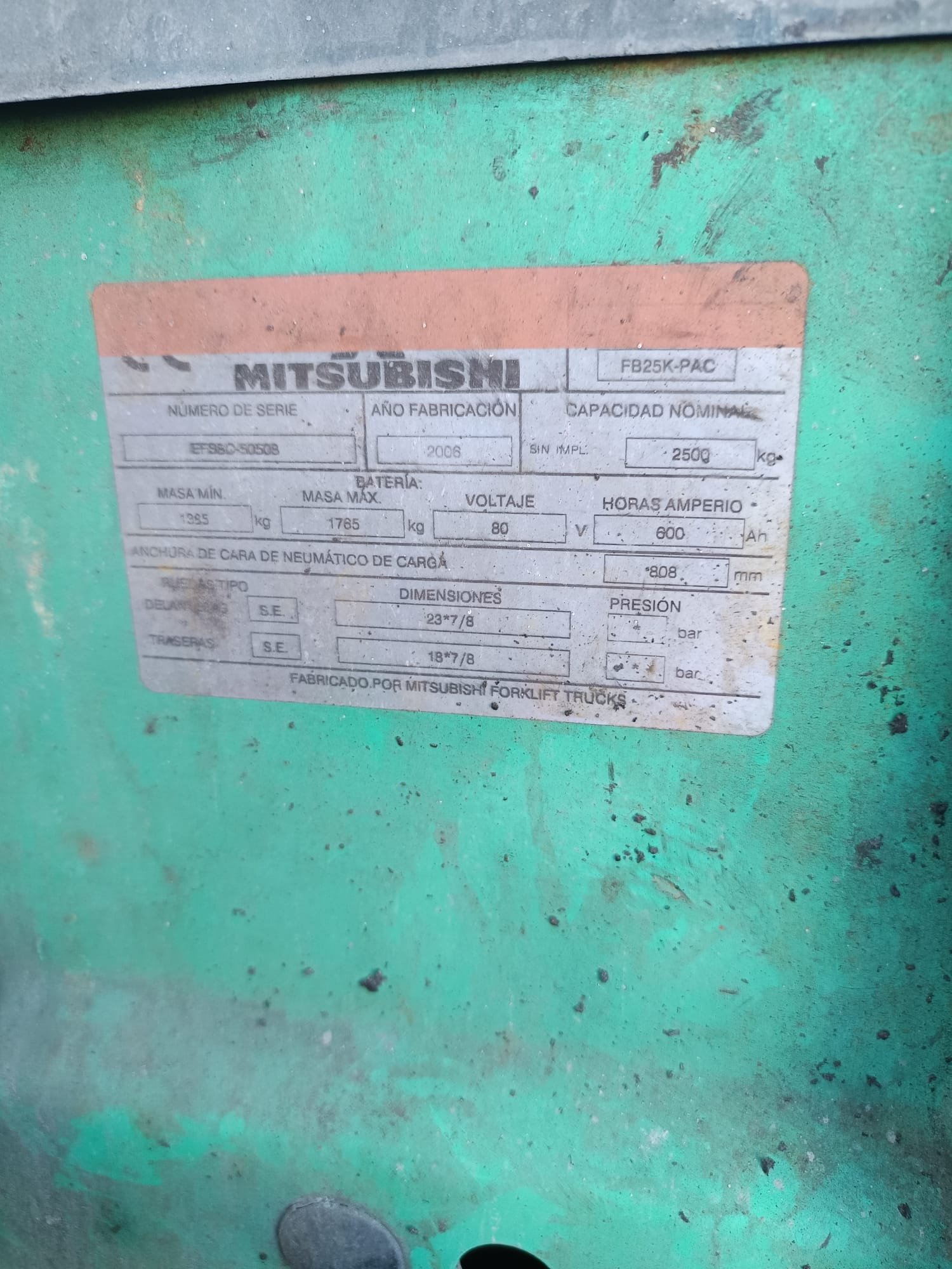 placa mitsubishi
