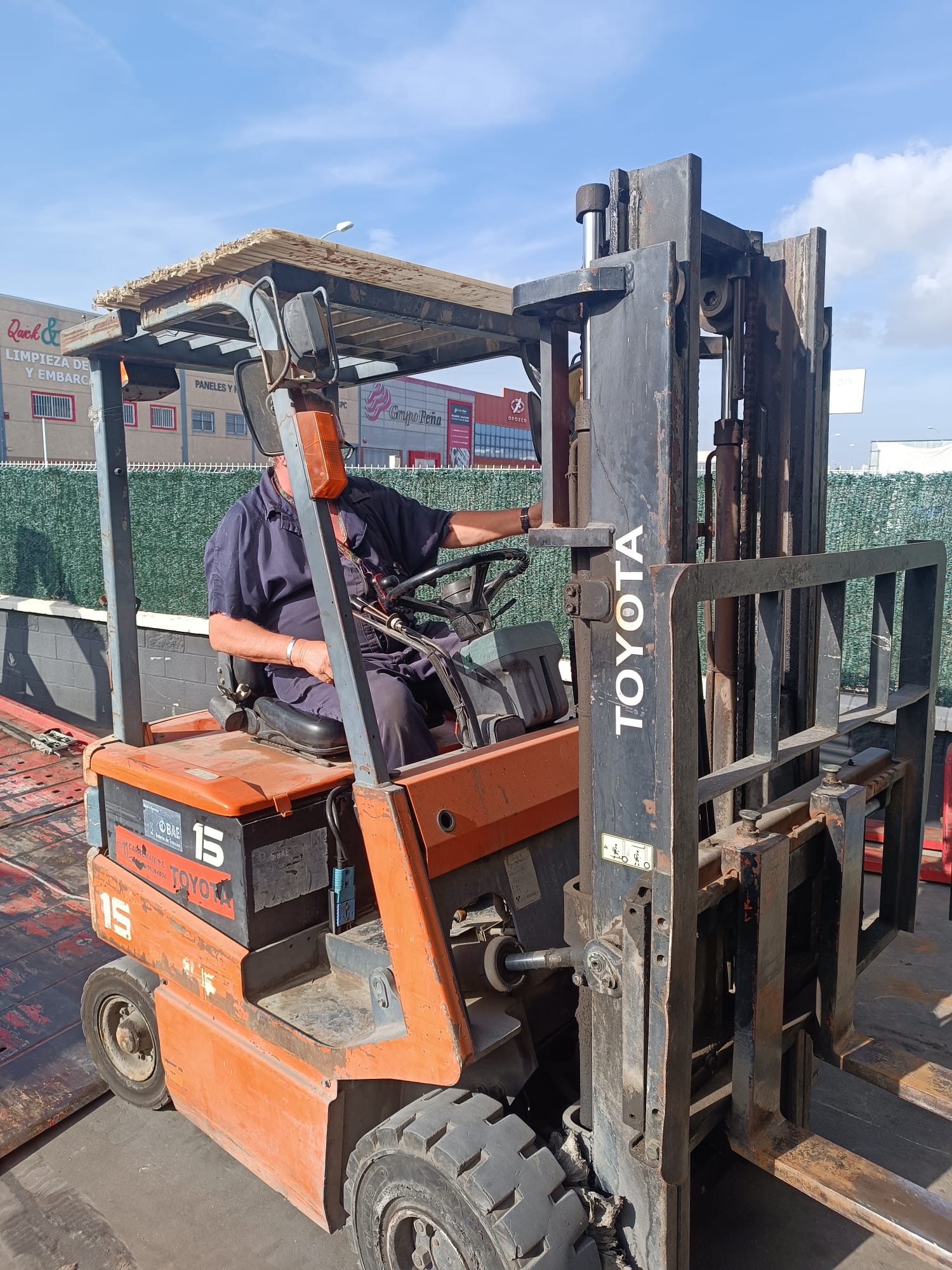 carretilla elevadora toyota segunda mano