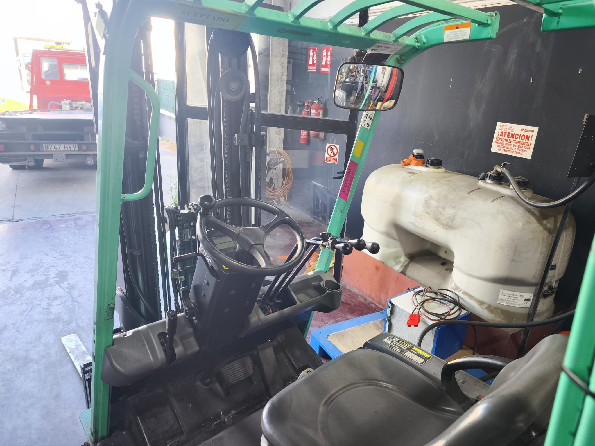 carretilla electrica mitsubishi segunda mano