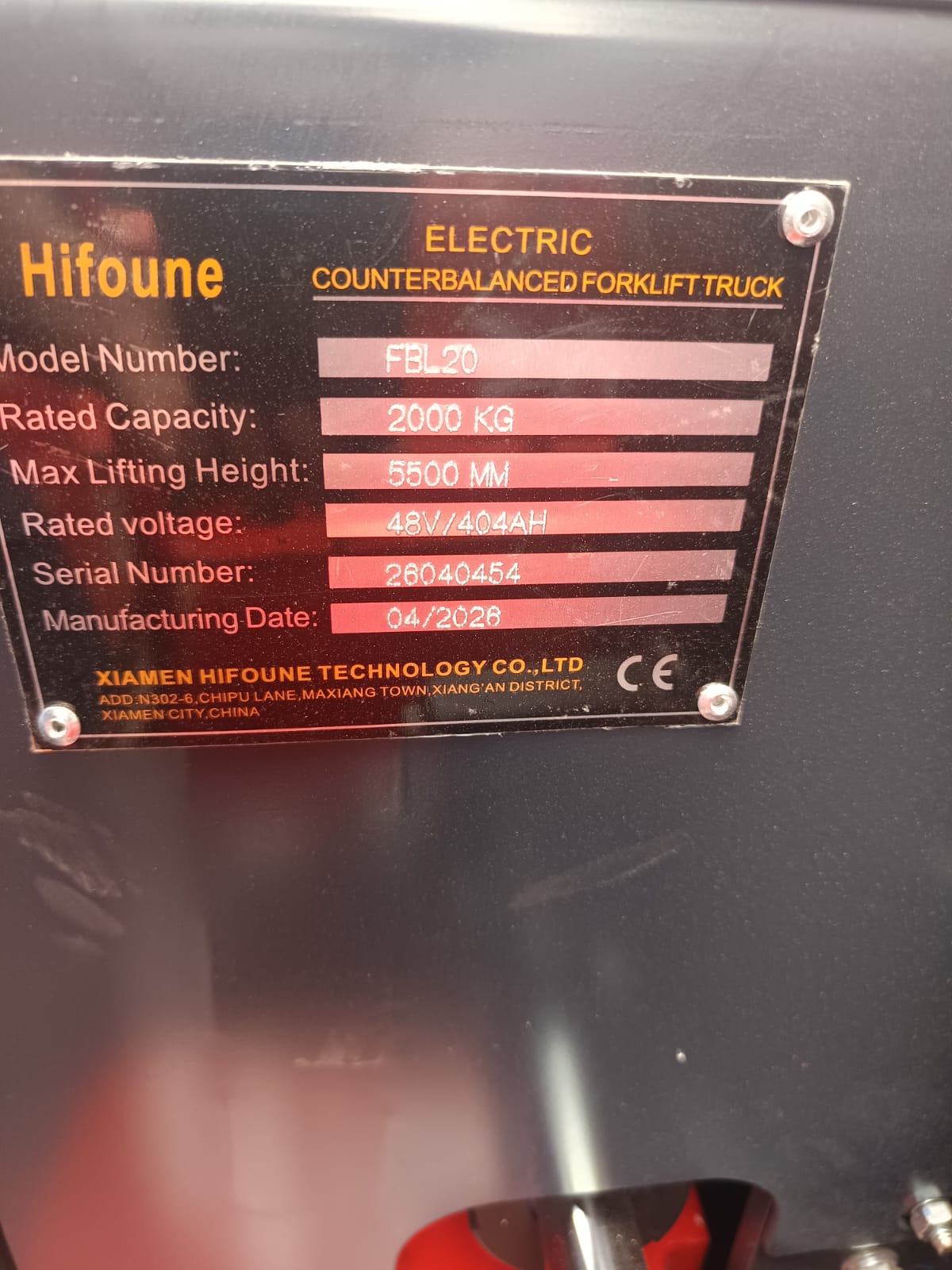 Placa hifoune 3 ruedas