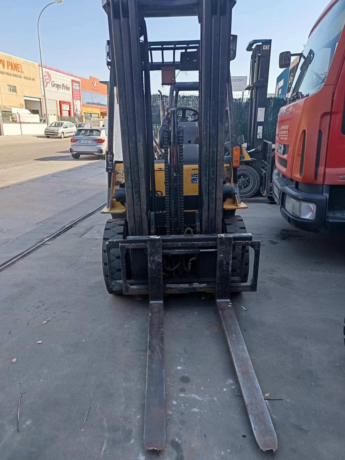 carretilla elevadora segunda mano carterpillar